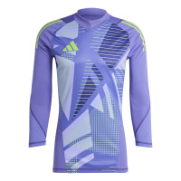 adidas Tiro 24 Pro Maillot Gardien de But Manches Longues Mauve Vert Clair
