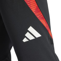 adidas Tiro 24 Competition Trainingsbroek Zwart Rood Oranje
