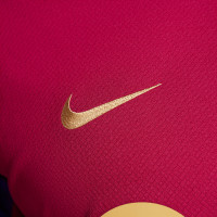 Nike FC Barcelone Strike Maillot d'Entraînement 2023-2024 Bordeaux Bleu Foncé Doré