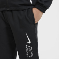 Nike CR7 Trainingspak Woven Kids Zwart Wit