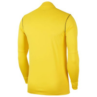Nike Dri-FIT Park 20 Veste d'Entraînement Full-Zip Jaune Noir