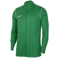 Nike Dri-FIT Park 20 Veste d'Entraînement Full-Zip Enfants Vert Blanc