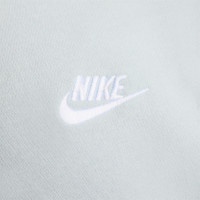 Nike Sportswear Club Fleece Hoodie Trainingspak Lichtgrijs Wit