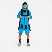 Nike Tech Fleece Sportswear Veste Enfants Bleu Noir