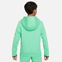 Nike Tech Fleece Sportswear Veste Enfants Vert Vif Noir