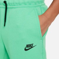 Nike Tech Fleece Sportswear Pantalon de Jogging Enfants Vert Vif Noir