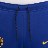 Nike FC Barcelona Tech Fleece Trainingspak 2023-2024 Blauw Goud
