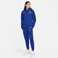Nike FC Barcelone Tech Fleece Survêtement 2023-2024 Bleu Doré