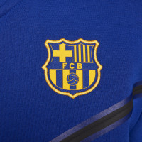 Nike FC Barcelone Tech Fleece Veste 2023-2024 Bleu Doré