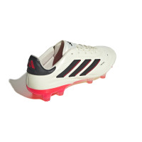 adidas Copa Pure 2 Elite Gazon Naturel Chaussures de Foot (FG) Blanc Noir Rouge