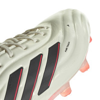adidas Copa Pure 2 Elite Gazon Naturel Chaussures de Foot (FG) Blanc Noir Rouge