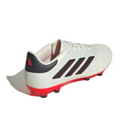 adidas Copa Pure 2 League Gazon Naturel Chaussures de Foot (FG) Blanc Noir Rouge
