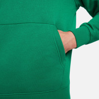 Survêtement polaire à capuche Nike Sportswear Club, vert et blanc
