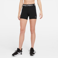 Legging de sport court Nike Pro 365 pour femme, noir et blanc