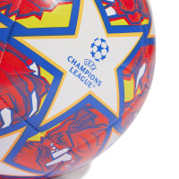 adidas Champions League Training Ballon de Football Taille 5 Blanc Bleu Rouge Jaune