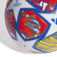 adidas Champions League Pro Ballon de Foot Taille 5 2023-2024 Blanc Bleu Jaune Rouge