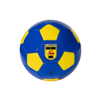 Mini ballon de football SC Cambuur taille 1 bleu jaune
