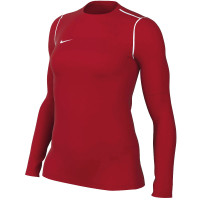 Haut d'entraînement Nike Park 20 pour femme, rouge et blanc
