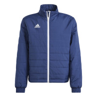 adidas Entrada 22 Lightweight Veste de Foot Enfants Bleu Foncé Blanc