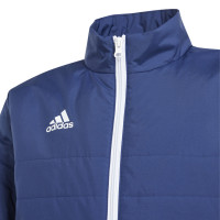 adidas Entrada 22 Lightweight Veste de Foot Enfants Bleu Foncé Blanc
