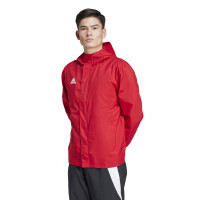 adidas Entrada 22 Veste Allweather Rouge