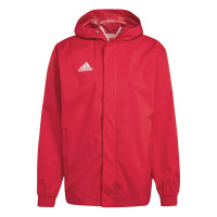 adidas Entrada 22 Veste Allweather Rouge