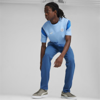 PUMA Manchester City FtblArchive T-Shirt 2023-2024 Bleu Clair Bleu Blanc