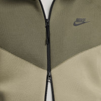 Nike Tech Fleece Sportswear Survêtement Vert Olive Vert Foncé Noir