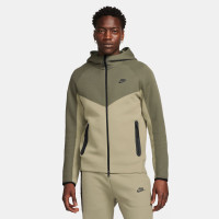 Nike Tech Fleece Sportswear Survêtement Vert Olive Vert Foncé Noir