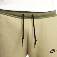 Nike Tech Fleece Sportswear Pantalon de Jogging Vert Olive Vert Foncé Noir