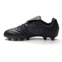 Chaussures de football Lotto Stadio 200 Gras (FG) noires