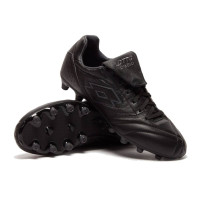 Chaussures de football Lotto Stadio 200 Gras (FG) noires