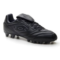 Chaussures de football Lotto Stadio 200 Gras (FG) noires