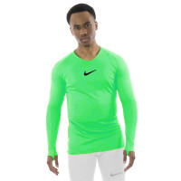 Sous-maillot à manches longues Nike Dri-FIT Park vert vif