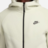 Nike Tech Fleece Sportswear Veste Beige Noir Noir