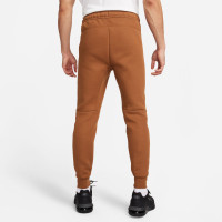 Nike Tech Fleece Sportswear Pantalon de Jogging Marron Noir