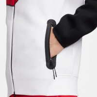 Nike Tech Fleece Sportswear Veste Blanc Noir Rouge