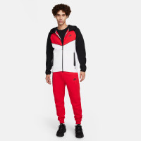 Nike Tech Fleece Sportswear Pantalon de Jogging Rouge Noir Noir
