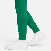 Survêtement polaire à capuche Nike Sportswear Club, vert et blanc