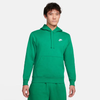 Survêtement polaire à capuche Nike Sportswear Club, vert et blanc