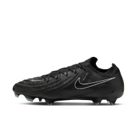 Nike Phantom GX II Elite Gras Voetbalschoenen (FG) Zwart Donkergrijs