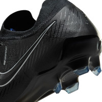 Nike Phantom GX II Elite Gras Voetbalschoenen (FG) Zwart Donkergrijs