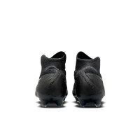 Nike Phantom Luna II Elite Gazon Naturel Chaussures de Foot (FG) Noir Gris Foncé