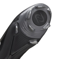Nike Phantom GX II Pro Gazon Naturel Chaussures de Foot (FG) Noir Gris Foncé