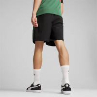 PUMA Maroc Woven Short 2023-2024 Noir Vert Foncé Rouge