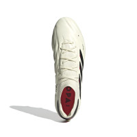 adidas Copa Pure 2+ Gras Voetbalschoenen (FG) Wit Zwart Rood