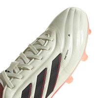 adidas Copa Pure 2 Pro Gazon Naturel Chaussures de Foot (FG) Blanc Noir Rouge