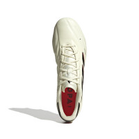 adidas Copa Pure 2 Elite Crampons Vissés Chaussures de Foot (SG) Blanc Noir Rouge