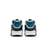 Nike Air Max 90 Sneakers Wit Grijs Zwart Blauw