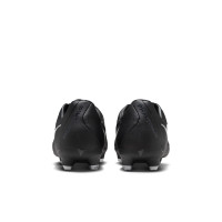 Nike Phantom GX II Academy Gras / Kunstgras Voetbalschoenen (MG) Zwart Donkergrijs